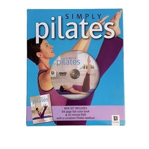 Simply Pilates Box Set-DVD & Book Jennifer Pohlman Complete Pilates Workout NEW.